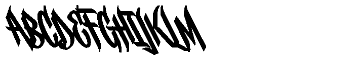 Panindig Bold Font UPPERCASE