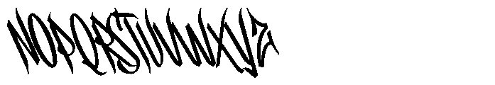 Panindig Regular Font UPPERCASE