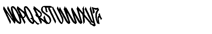 Panindig Regular Font LOWERCASE