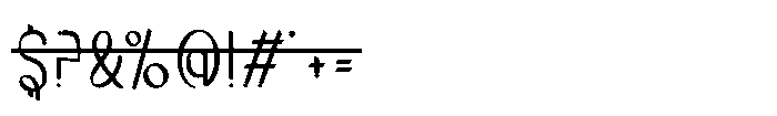 Pankh Font OTHER CHARS