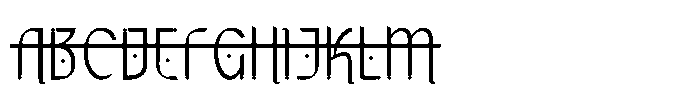 Pankh Font UPPERCASE