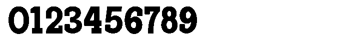Pano Slab Black Semi Condensed Font OTHER CHARS