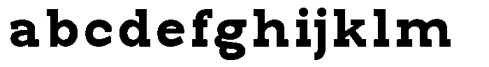 Pano Slab Black Semi Expanded FONT