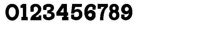 Pano Slab Black Font OTHER CHARS