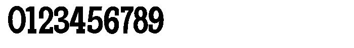 Pano Slab Bold Condensed Font OTHER CHARS