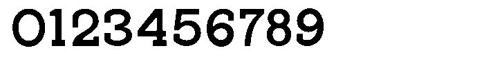Pano Slab Bold Semi Expanded Font OTHER CHARS