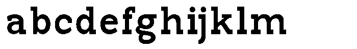 Pano Slab Bold FONT