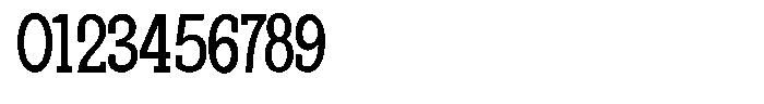 Pano Slab Condensed Font OTHER CHARS