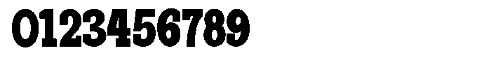 Pano Slab Extra Black Condensed Font OTHER CHARS