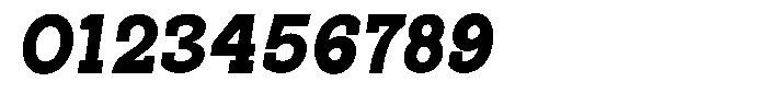Pano Slab Extra Black Italic Font OTHER CHARS
