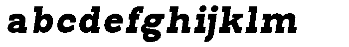 Pano Slab Extra Black Italic FONT