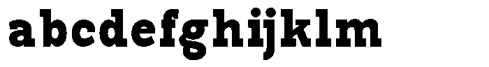 Pano Slab Extra Black Semi Condensed FONT
