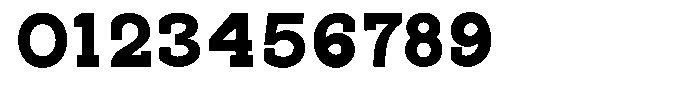 Pano Slab Extra Black Semi Expanded Font OTHER CHARS