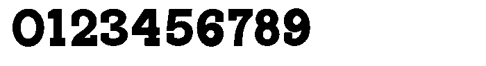 Pano Slab Extra Black Font OTHER CHARS