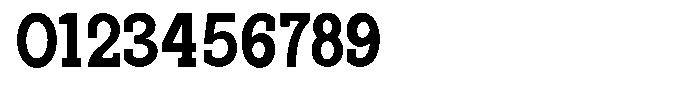 Pano Slab Extra Bold Semi Condensed Font OTHER CHARS