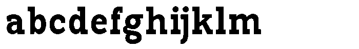 Pano Slab Extra Bold Semi Condensed FONT