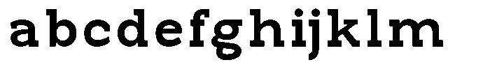 Pano Slab Extra Bold Semi Expanded FONT