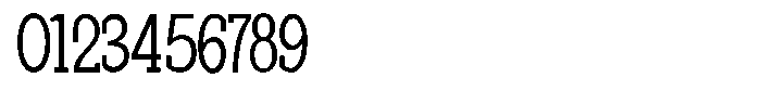 Pano Slab Extra Light Condensed Font OTHER CHARS