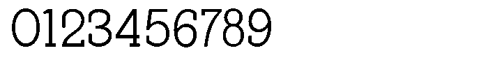 Pano Slab Extra Light Font OTHER CHARS
