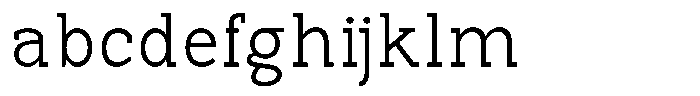 Pano Slab Extra Light FONT