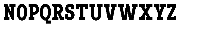 Pano Slab Heavy Condensed Font UPPERCASE