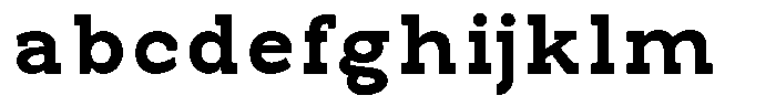 Pano Slab Heavy Semi Expanded FONT