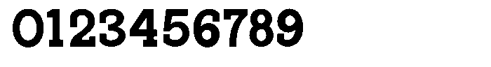 Pano Slab Heavy Font OTHER CHARS