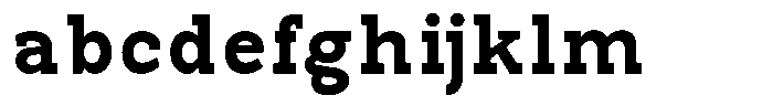 Pano Slab Heavy FONT