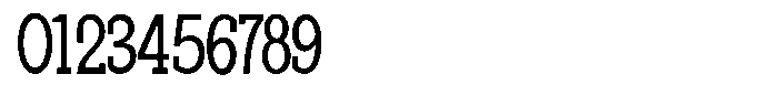Pano Slab Light Condensed Font OTHER CHARS
