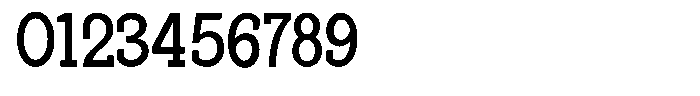 Pano Slab Medium Semi Condensed Font OTHER CHARS