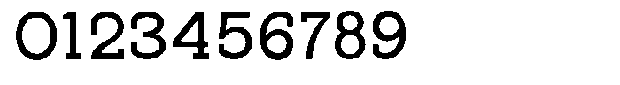 Pano Slab Medium Semi Expanded Font OTHER CHARS