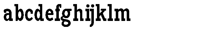 Pano Slab Semi Bold Condensed FONT