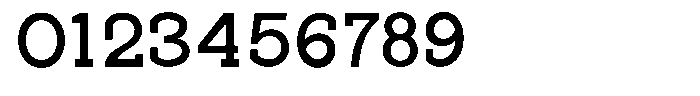 Pano Slab Semi Bold Semi Expanded Font OTHER CHARS