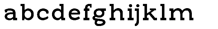 Pano Slab Semi Bold Semi Expanded FONT