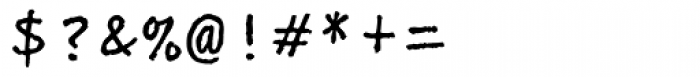 Panoptica Script Font OTHER CHARS