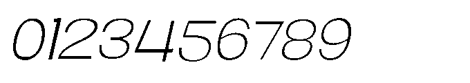 Panpan and Dondot Extra Light Italic Font OTHER CHARS
