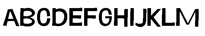 Panpan and Dondot Medium Font UPPERCASE