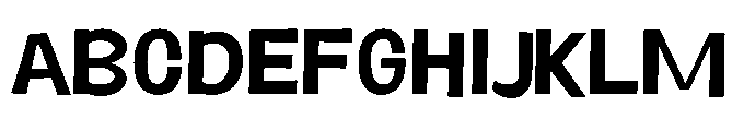 Panpan and Dondot Semi Bold Font UPPERCASE