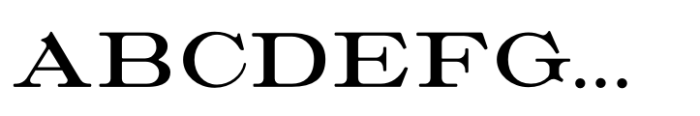 Pantheon V Regular Font UPPERCASE
