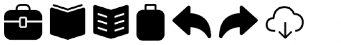 Panton Icons C Fill Regular Font LOWERCASE