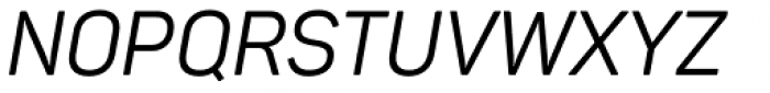 Panton Narrow Regular Italic Font UPPERCASE