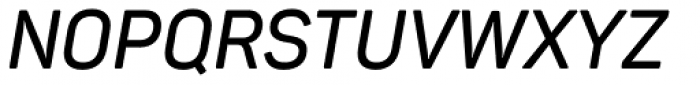 Panton Narrow Semi Bold Italic Font UPPERCASE