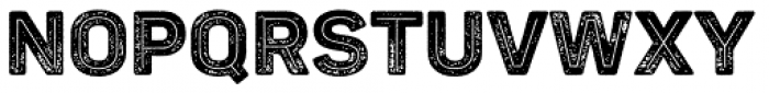 Panton Rust Black Grunge Inline Font UPPERCASE