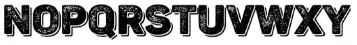 Panton Rust Black Grunge Shadow Font LOWERCASE