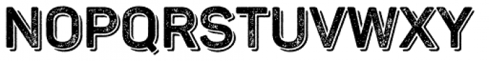 Panton Rust Bold Grunge Shadow Font LOWERCASE