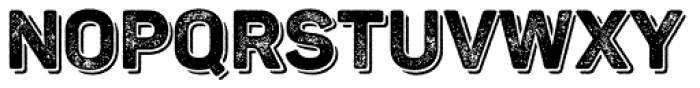 Panton Rust Extra Bold Grunge Shadow Font UPPERCASE