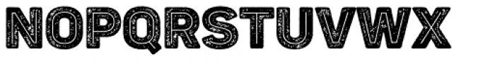 Panton Rust Heavy Grunge Inline Font UPPERCASE