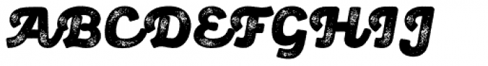 Panton Rust Script Black Grunge Font UPPERCASE