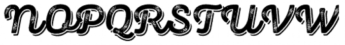 Panton Rust Script Bold Grunge Shadow Font UPPERCASE