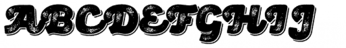 Panton Rust Script Heavy Grunge Shadow Font UPPERCASE